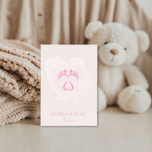 personalisierte Geburtskarte Geburtskarte Baby Babykarte personalisiert Glückwunschkarte Geburt Karte zur Geburt Baby Glückwunschkarte Geburtsgeschenk Karte Willkommenskarte Baby, personalisierte Karte zur Geburt eines Babys individuelle Glückwunschkarte zur Geburt