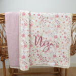dekica, deka, personaliziriani pokloni, pokloni za bebe, roza, dekica za bebe, mekana dekica, personalizirana dekica, dekica s imenom