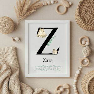 Geburtsdaten Poster, personalisiertes Poster Baby Poster Geschenk zur Geburt personalisiertes Babygeschenk Kinderzimmer Deko Poster mit Namen Geburtsanzeige Poster Baby Geschenkidee Geburtstagsgeschenk Baby, personalisiertes Geburtsdaten Poster für Neugeborene individuelles Baby Poster mit Name, Geburtsdatum und Uhrzeit, Babyzimmer Dekoration Poster mit Geburtsdaten