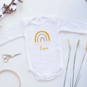 Personalisierte Geschenke für Babys, Personalisierte Geschenke für Neugeborene, Personalisierte Geschenke zur Geburt eines Kindes, Die besten Geschenke für Neugeborene, Originelle Geschenke für Babys mit Namen, babybody, Personalisierter Babybody, Babybody mit Namen
