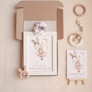 Geschenk zur Geburt personalisiertes Geschenk Baby Geschenk Geburtsgeschenk Geschenk für Neugeborene personalisiertes Babygeschenk Geschenk mit Namen Geburtsdatum Geschenk individuelles Geschenk Baby Baby Andenken Erinnerung an die Geburt personalisierte Kuscheldecke Babydecke mit Namen personalisiertes Stofftier